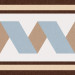 Декор 1900 Florentina-2 Celeste 200x200x8 Vives