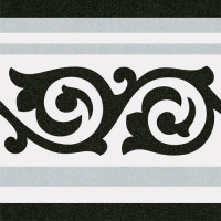 Декор 1900 Gibert-2 Gris 200x200x8 Vives