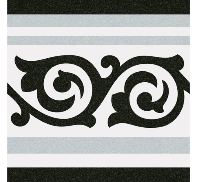 Декор 1900 Gibert-2 Gris 200x200x8 Vives