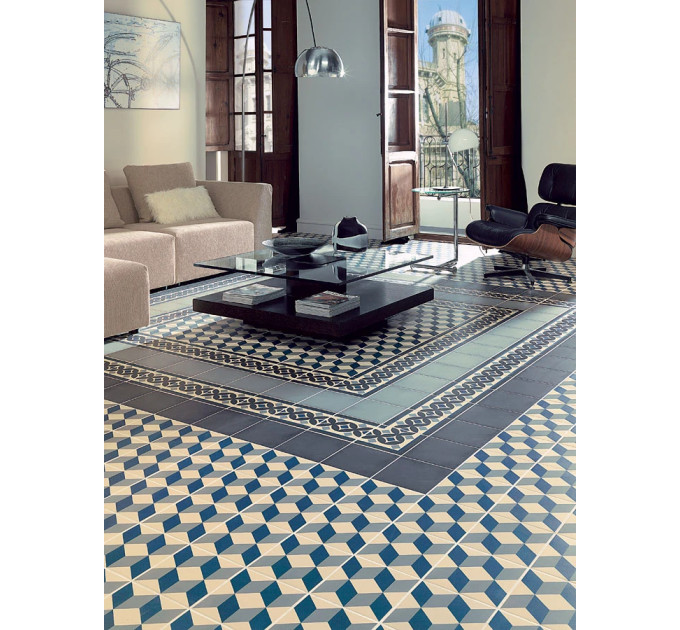 Плитка керамогранітна 1900 Guell-1 200x200x8 Vives