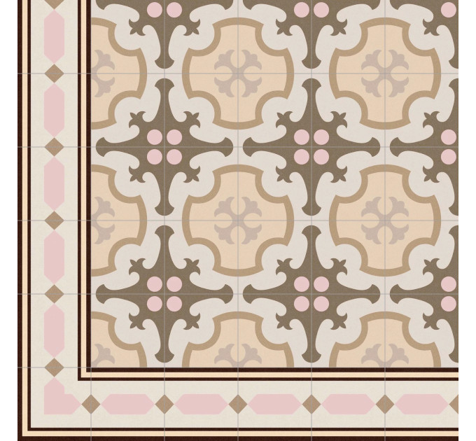 Плитка керамогранітна 1900 Ordal Beige 200x200x8 Vives