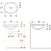 Умивальник VariForm 50 (500.709.01.2) Geberit