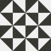 Плитка керамогранітна 1900 Terrades Grafito 200x200x8 Vives