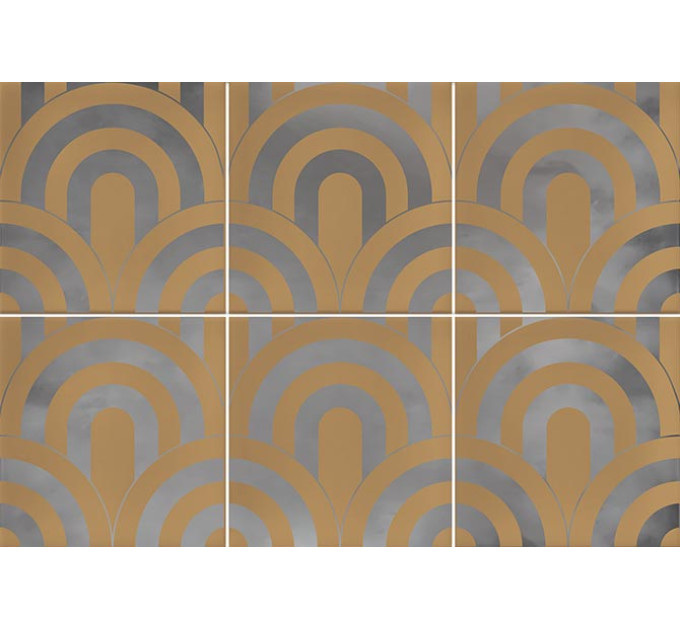Декор Hanami Takada Caramelo Plata 230x335x9,1 Vives