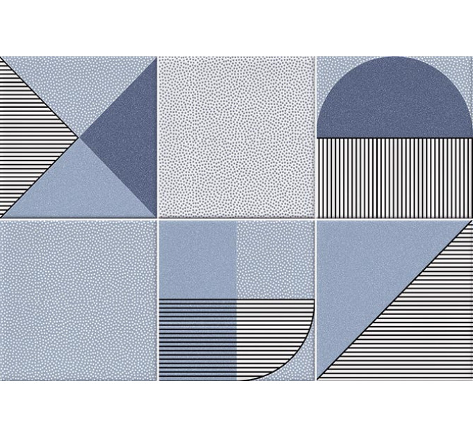 Плитка стінова Hanami Nago Indigo 230x335x9,1 Vives
