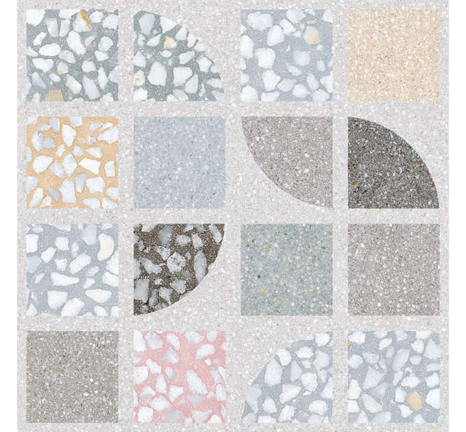 Плитка керамогранітна Farnese Quirinale-R Multicolor RECT 293x293x8,2 Vives