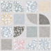 Плитка керамогранітна Farnese Quirinale-R Multicolor RECT 293x293x8,2 Vives