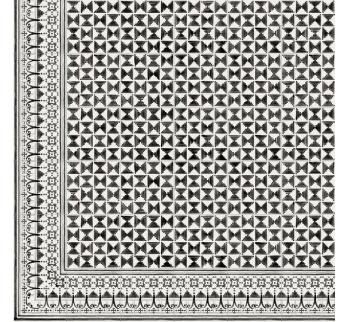 Плитка керамогранітна Bellaria-3 Sombra декор 200x200x8 Vives