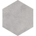 Плитка керамогранітна Hexagono Rift Cemento 230х266x9 Vives
