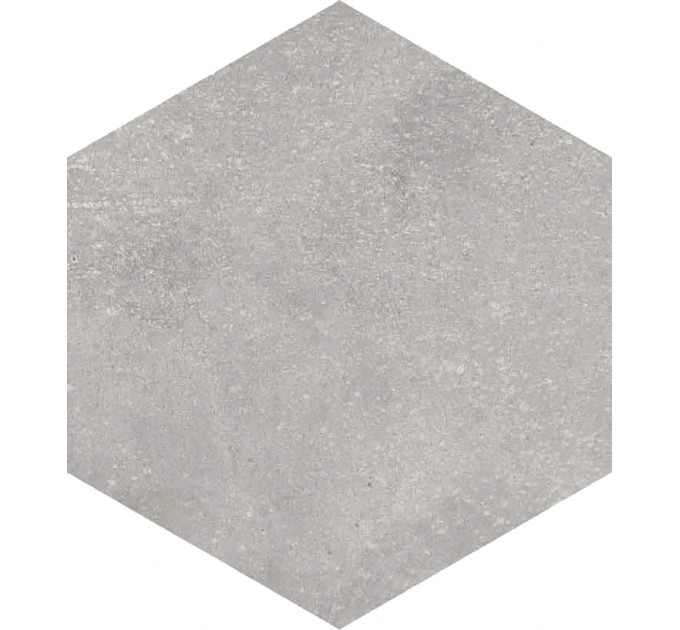 Плитка керамогранітна Hexagono Rift Cemento 230х266x9 Vives