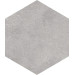 Плитка керамогранітна Hexagono Rift Cemento 230х266x9 Vives