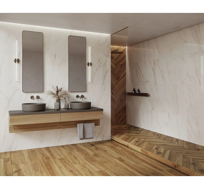 Декор Freeland Gold Chevron лівий 98x598x10 Paradyz