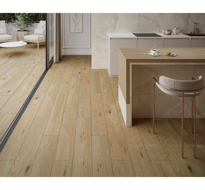 Плитка керамогранітна Trueland Honey 2.0 RECT STR 295x1195x20 Paradyz