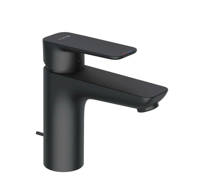 Змішувач для умивальника 100 DN 15 Pure&Style 402903975 чорний Kludi