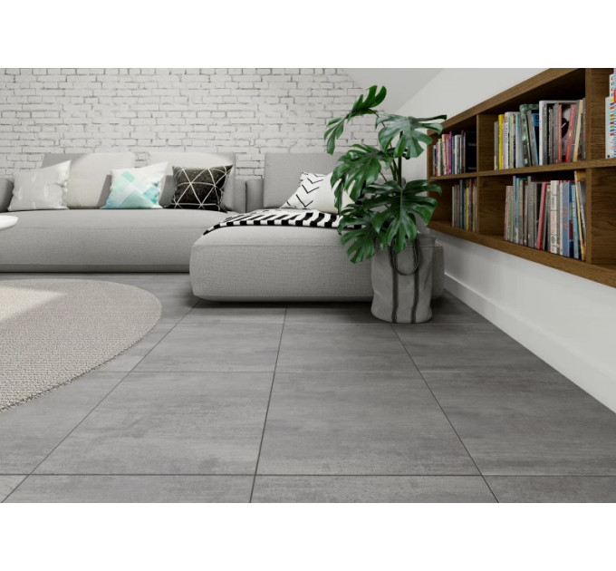 Плитка підлогова G412 Graphite 42x42 код 1955 Церсаніт