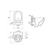 Унітаз підвісний Caspia Clean On з кришкою Slim soft close (SZCZ1001671773), Cersanit