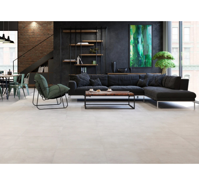 Плитка керамогранітна UNIVERSAL Soft Grey 600x600x9 Ceramika Color