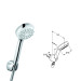 Душова система 7 в 1 Pure&Easy (376300565), Kludi