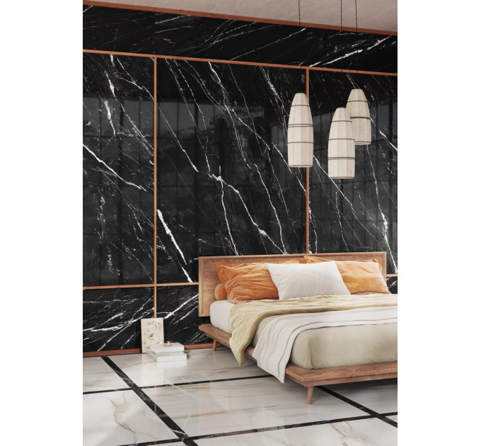 Плитка керамогранітна R8SL Incanto Sky Black 600x1200 Ragno