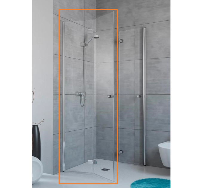 Душова кабіна (половина) Fuenta New KDD B 80 L RADAWAY