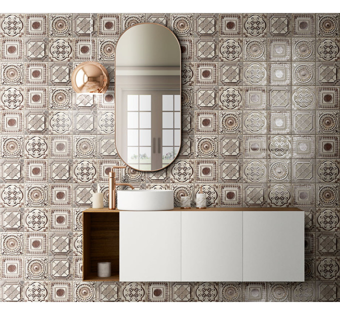 Плитка стінова Anticatto White 200x200 Mainzu