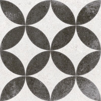 Плитка керамогранітна Nassau Kerala Negro 200x200x8 Vives