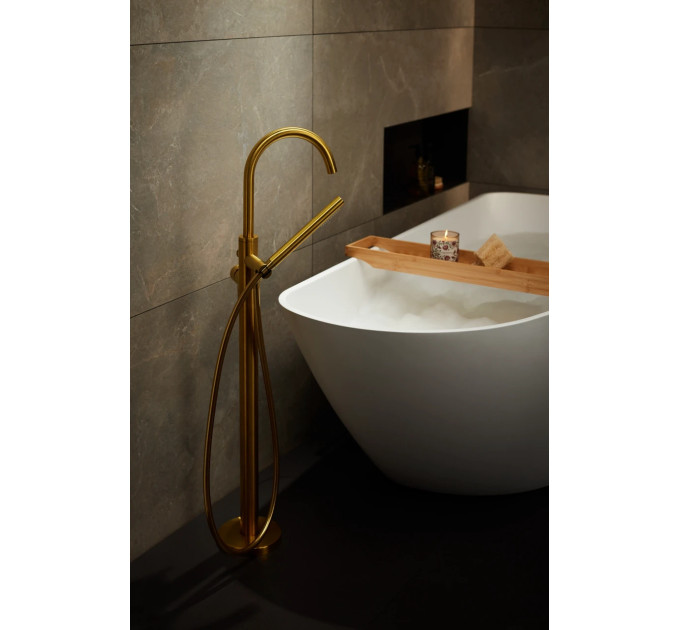 Змішувач підлоговий для ванни MOZA GOLD 5035-510-31 KFA ARMATURA