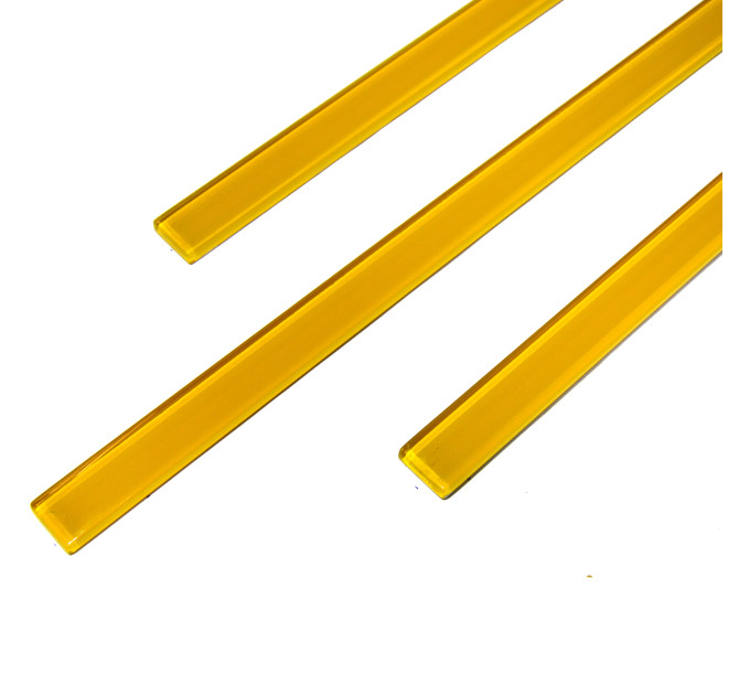 Фриз скляний GF 5019 yellow classic 25х500 Кераміка Лео УКРАЇНА