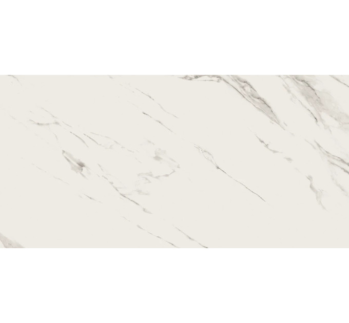 Плитка керамогранітна Calacatta Mistari White RECT 598x1198x8 Cersanit