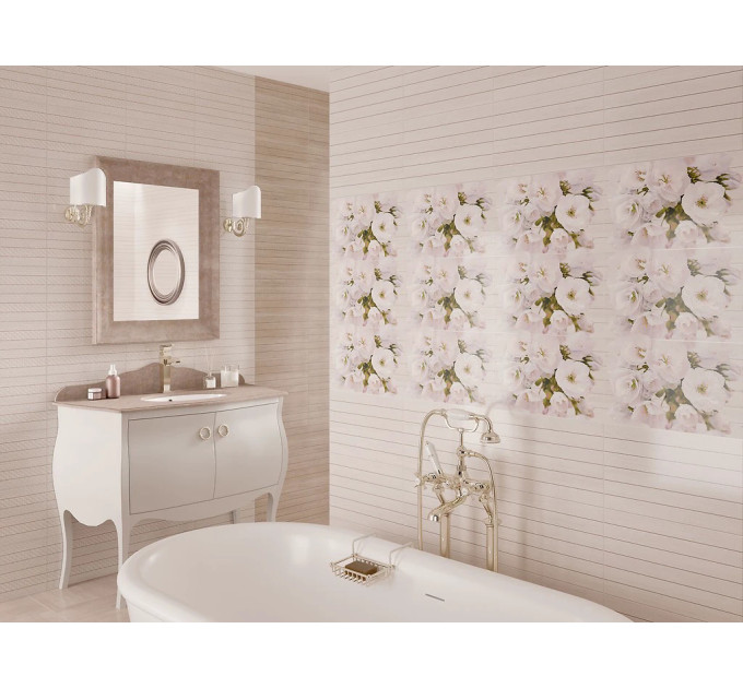 Декор Carmel Flower 250x400 Cersanit