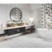Плитка стінова Avrora Light Grey 29,7x60 код 6004 Опочно