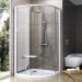 Душова кабіна напівкругла PIVOT PSKK3-100 Transparent, (376AA100Z1) RAVAK