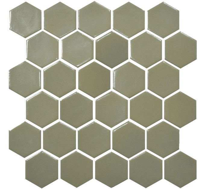 Мозаїка HEXAGON H 6012 Maus Grey 295х295х9 Кераміка Лео УКРАЇНА