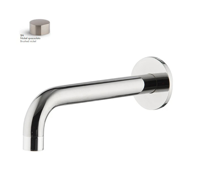 Вилив для ванни Wellness Brushed nickel F2929SN Fima
