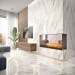 Плитка керамогранітна Calacatta Gold Сірий POL 600x600x8 Intercerama
