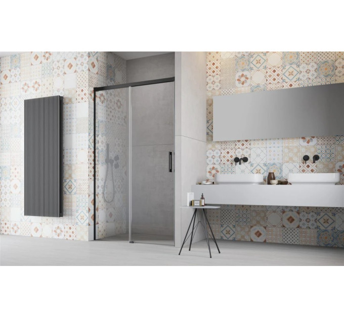 Душові двері Idea Black DWJ 160 ліві, RADAWAY
