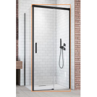 Душові двері Idea Black KDJ 150 праві, RADAWAY