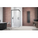 Душова кабіна (половина) Idea Black KDD 120 права, RADAWAY