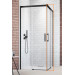 Душова кабіна (половина) Idea Black KDD 120 права, RADAWAY