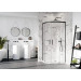 Комплект бокових стінок Idea Black PDD 80L80R, RADAWAY