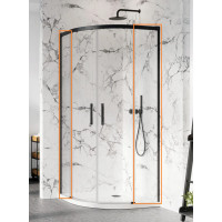 Комплект бокових стінок Idea Black PDD 80L80R, RADAWAY