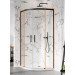 Комплект бокових стінок Idea Black PDD 80L80R, RADAWAY