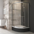 Душова кабіна напівкругла BLCP4-90 SABINA Transparent, (3B270C40Z1) RAVAK
