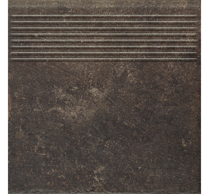 Сходинка пряма Scandiano Brown 30x30 код 4917 Ceramika Paradyz
