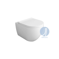 Унітаз підвісний Vignoni XS Rimless VI28-F85 Glossy White SIMAS