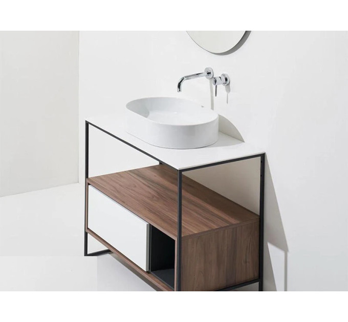 Умивальник 60 FORIU FO02 Glossy White SIMAS