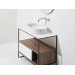 Умивальник 60 FORIU FO02 Glossy White SIMAS