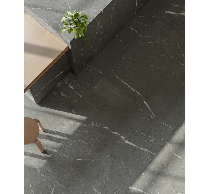 Плитка керамогранітна The Rock NEGRES6 12 RM 600x1200 Imola