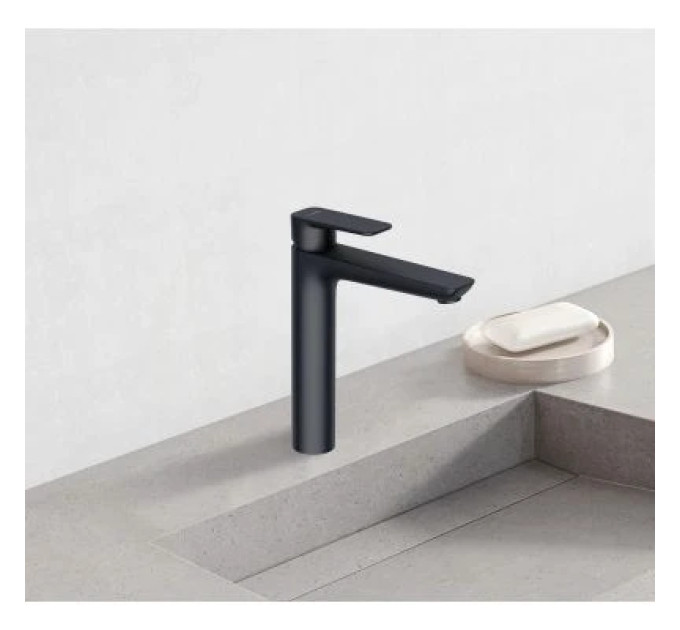 Змішувач для умивальника DN 15 Pure&Style 402963975 чорний Kludi