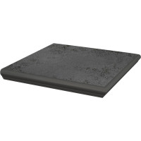 Сходинка з капіносом кутова Semir Grafit 33x33 код 2148 Ceramika Paradyz